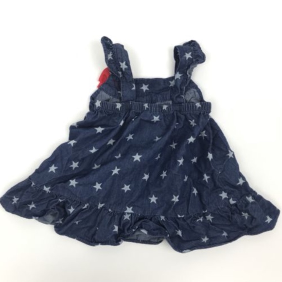 Wonder Kids Girls 4th Of July Red White Blue Dress - Picture 5 of 5